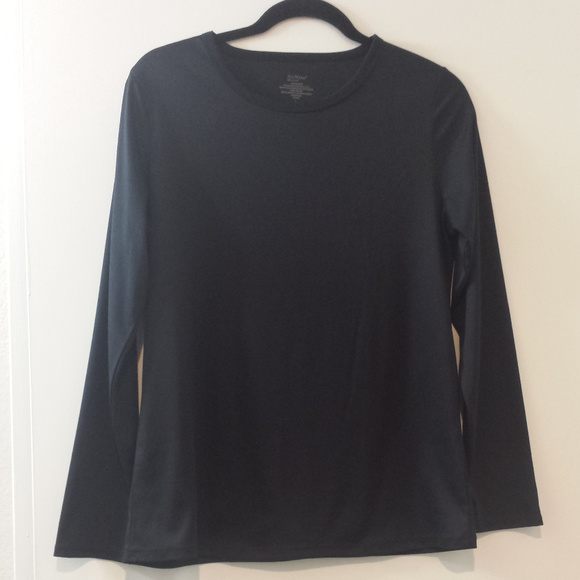 Cuddl Duds Tops - Cuddl duds stay warm womens  workout top  size L